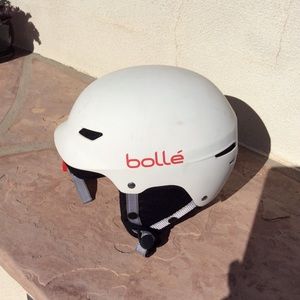 Bolle White Junior Snowboard, Ski, Sledding Helmet